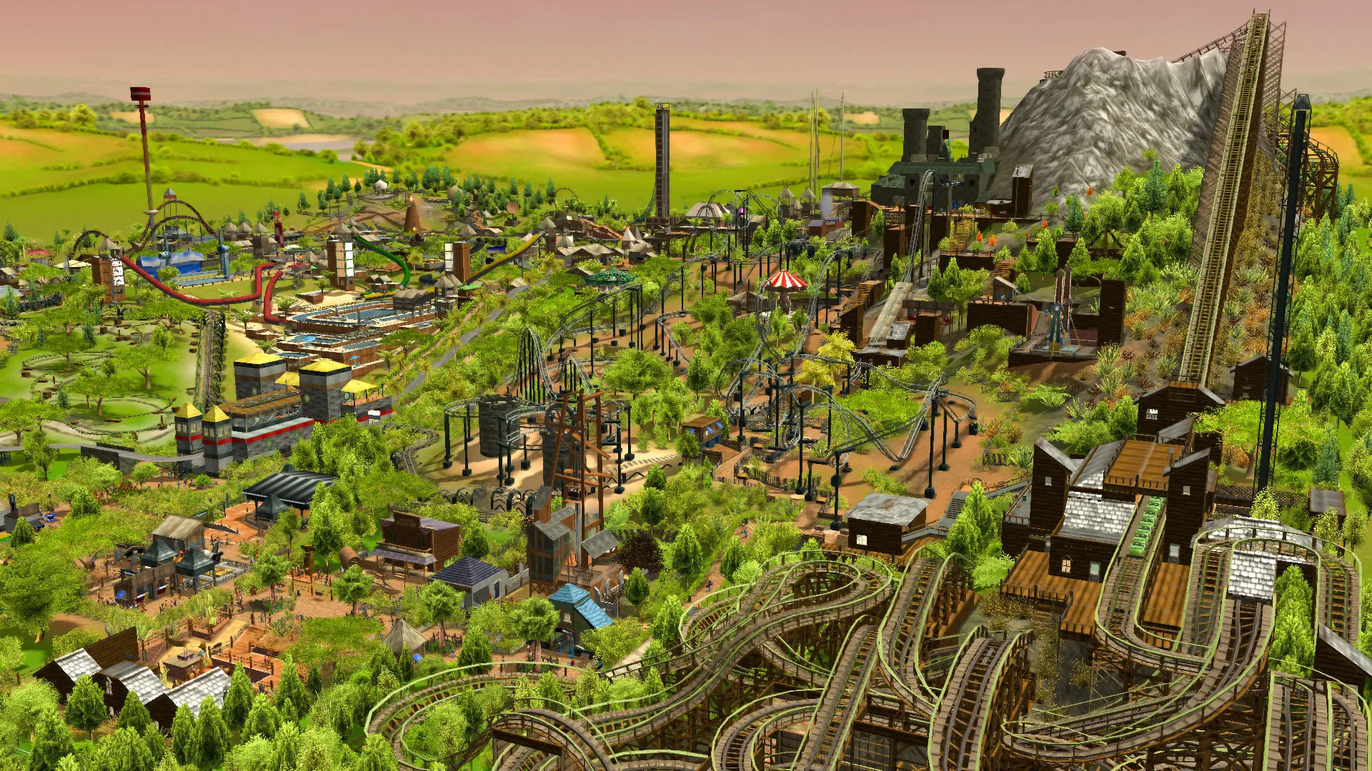 『RollerCoaster Tycoon 3』Complete Edition スクリーンショット