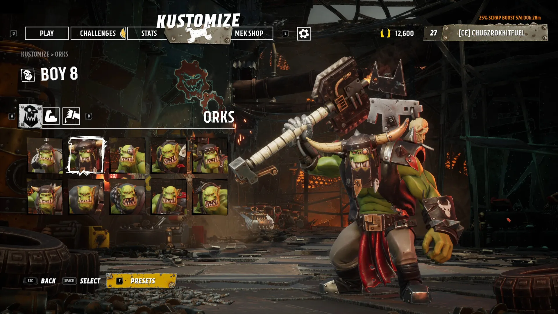 Warhammer 40K Speed Freeks スクリーンショット