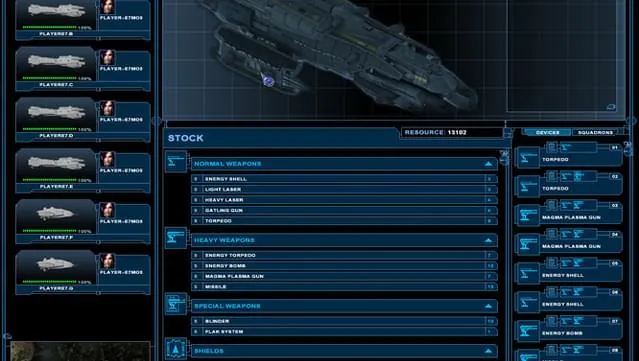 Nexus: The Jupiter Incident スクリーンショット