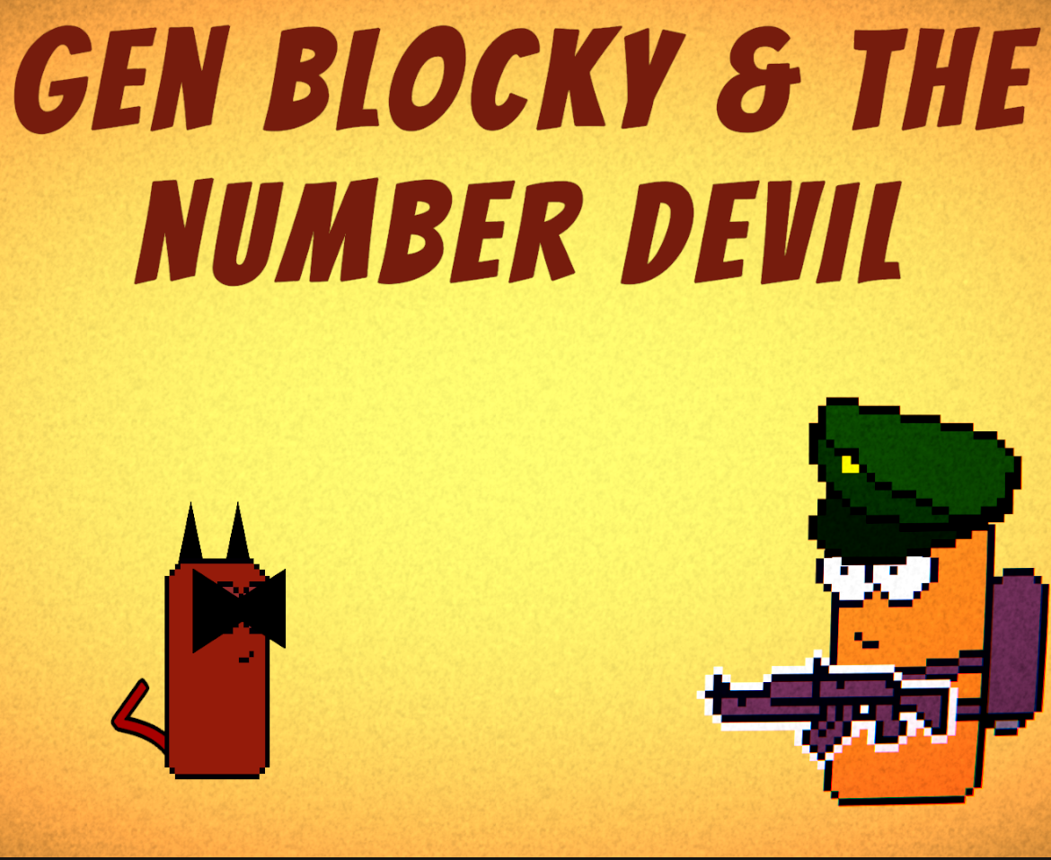 General Blocky and The Number Devil