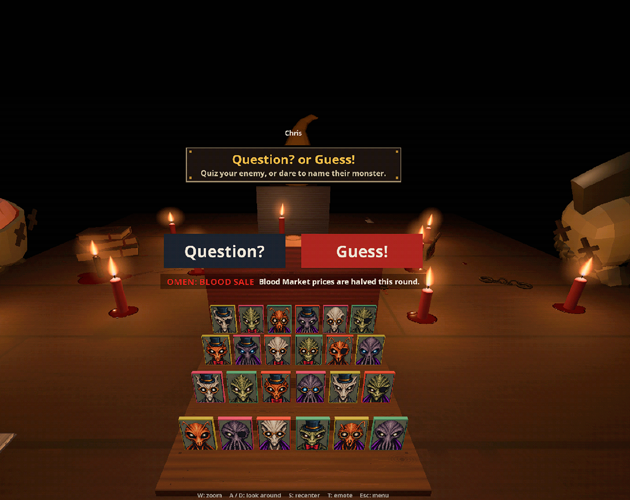 Guess My Monster: Blood Market スクリーンショット