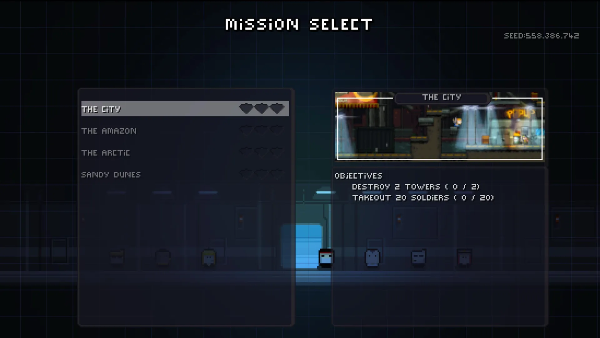 Gunslugs: Rogue Tactics スクリーンショット