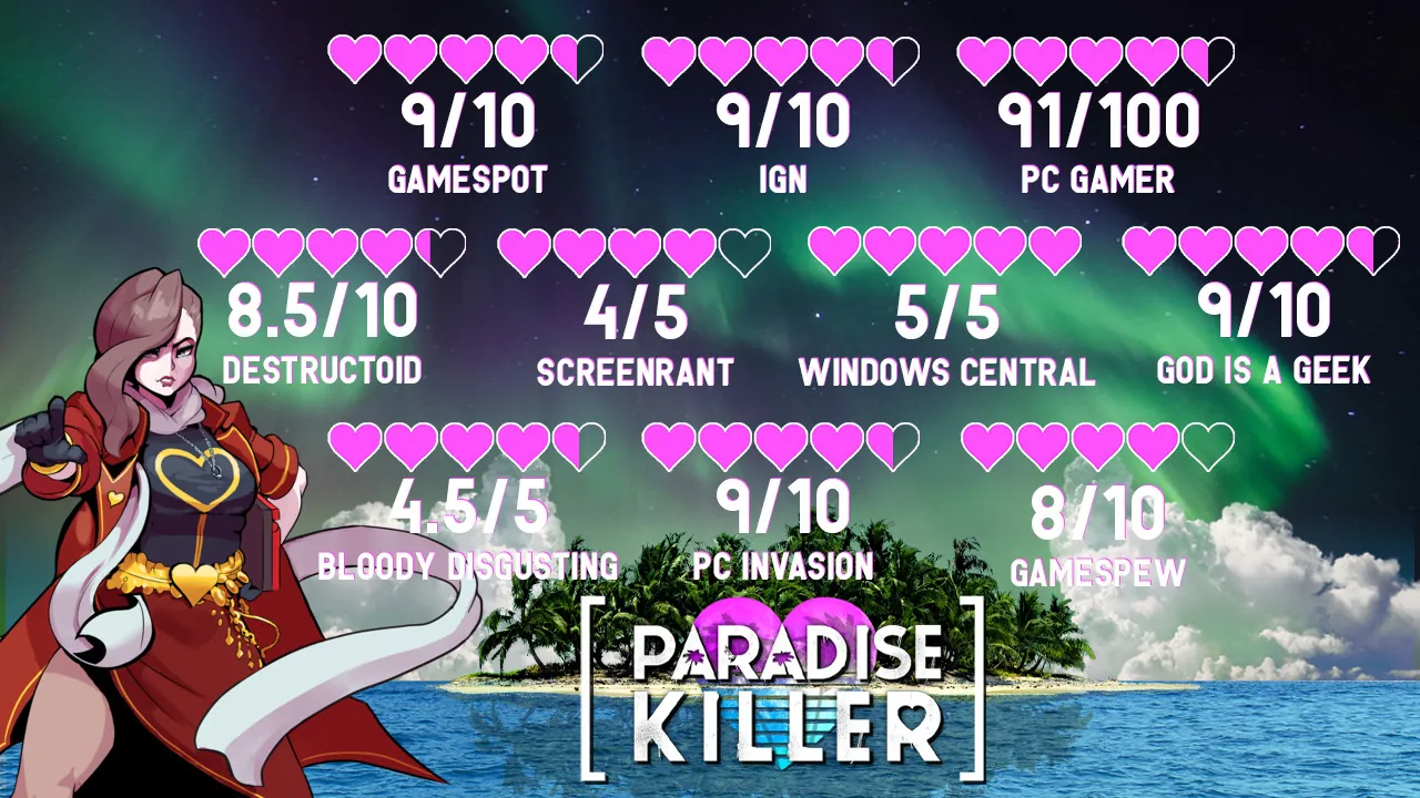 Paradise Killer スクリーンショット