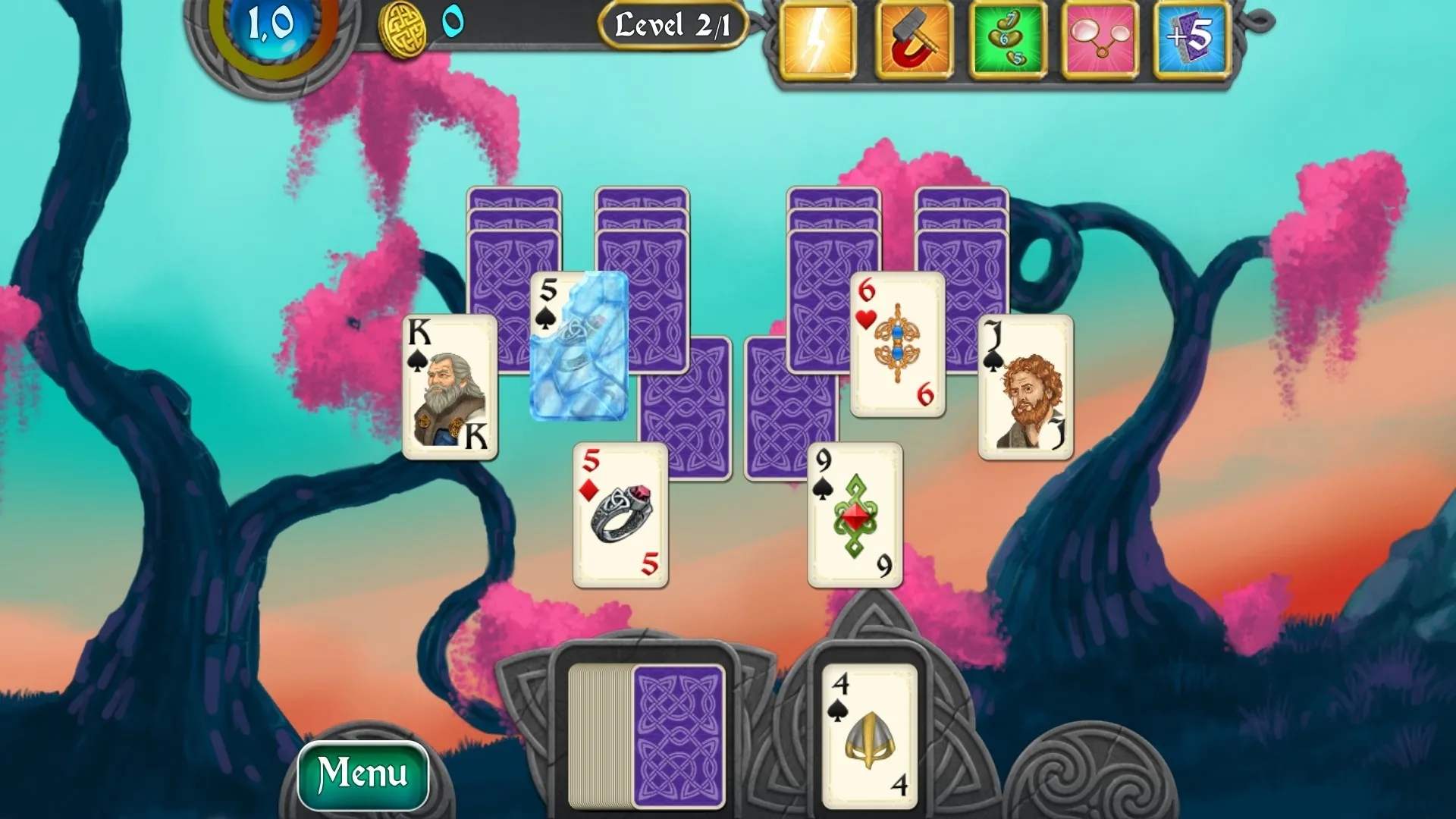 Nordic Storm Solitaire スクリーンショット