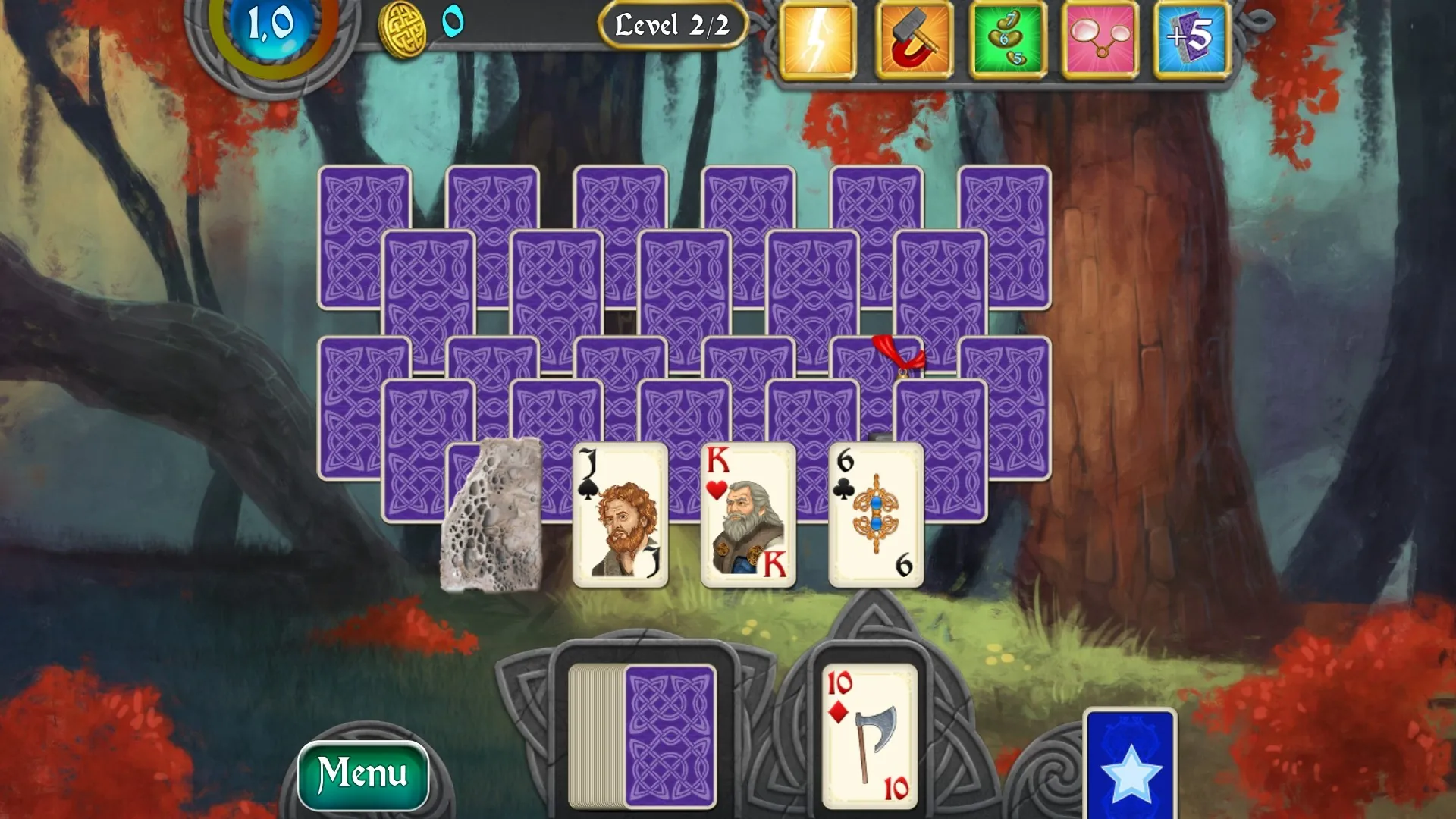 Nordic Storm Solitaire スクリーンショット