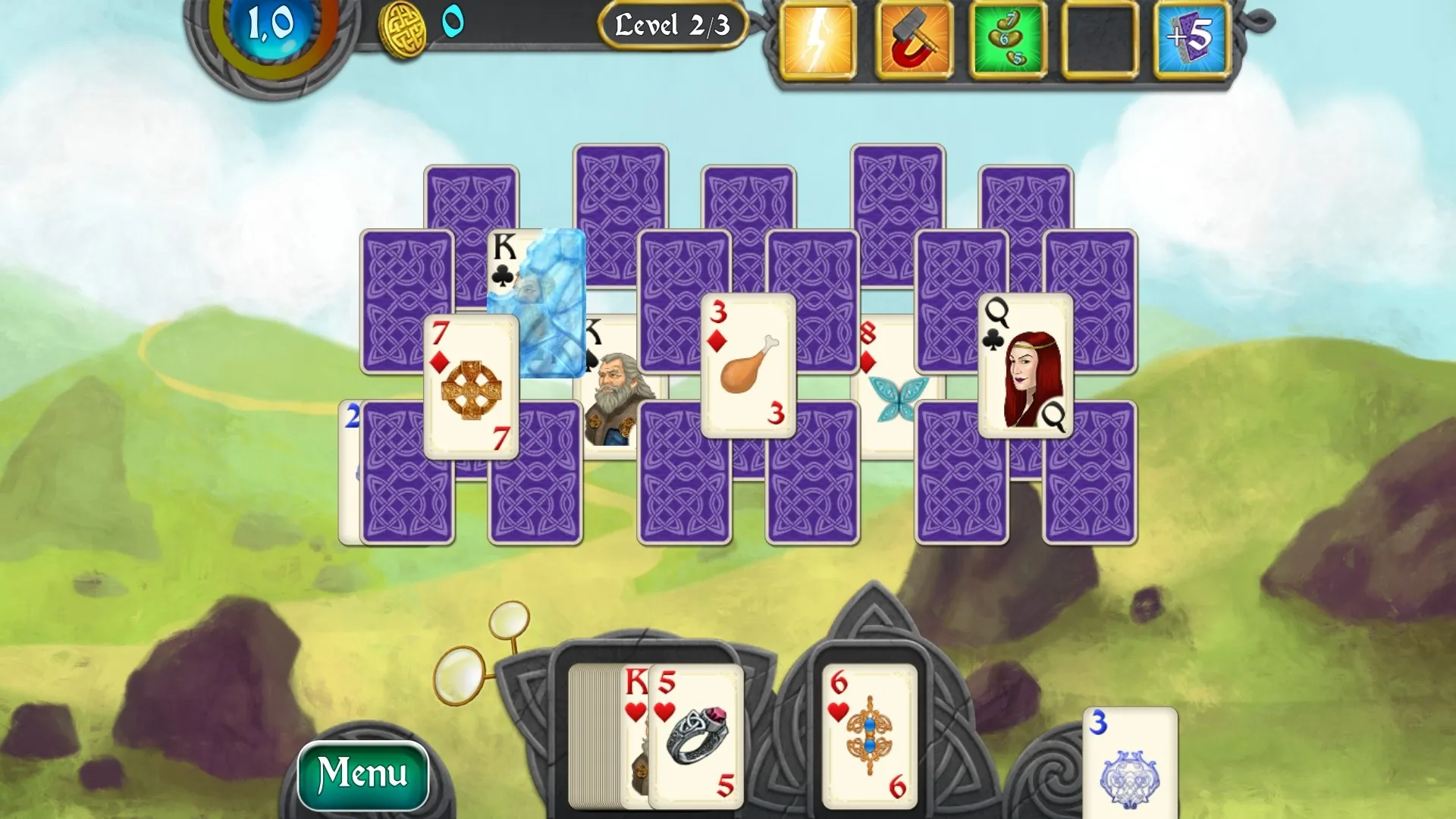Nordic Storm Solitaire スクリーンショット