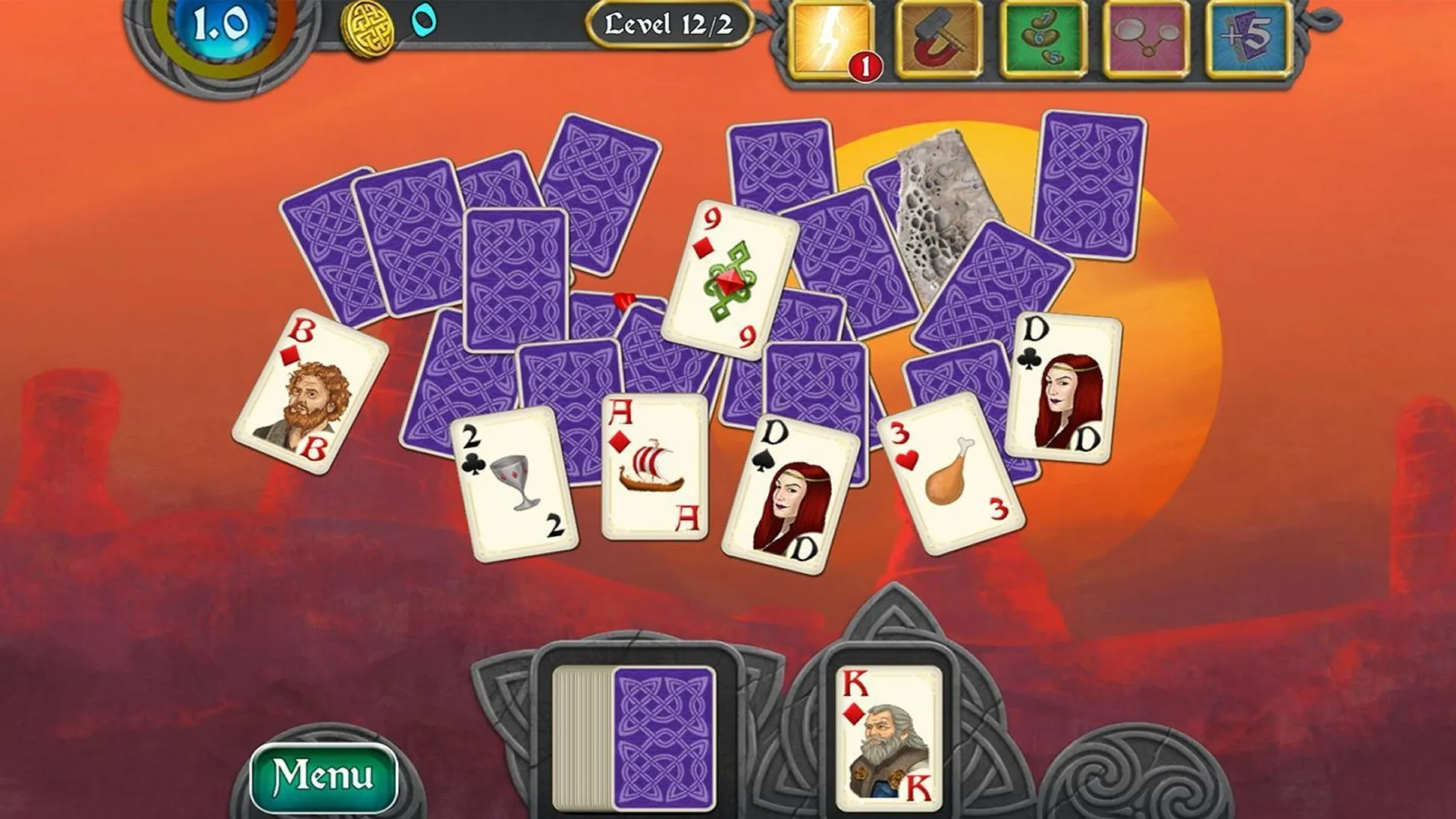 Nordic Storm Solitaire スクリーンショット