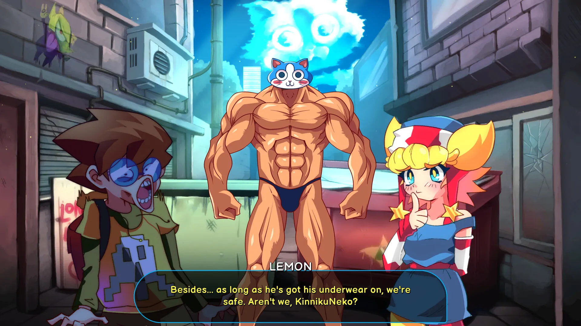 KinnikuNeko: SUPER MUSCLE CAT スクリーンショット