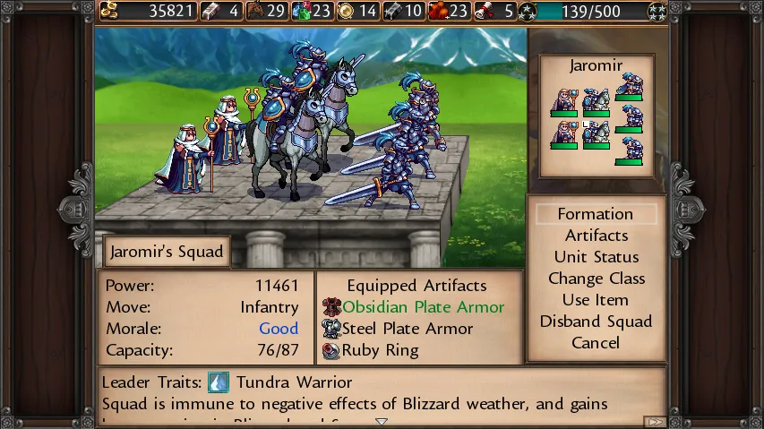 Symphony of War: The Nephilim Saga スクリーンショット