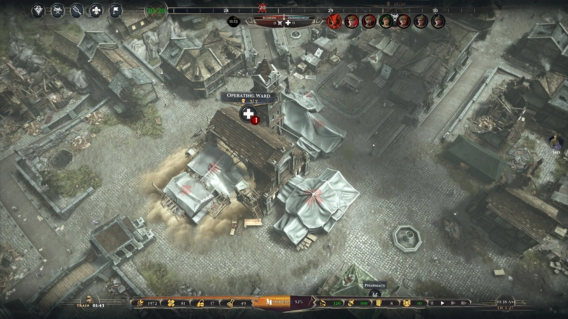 War Hospital スクリーンショット