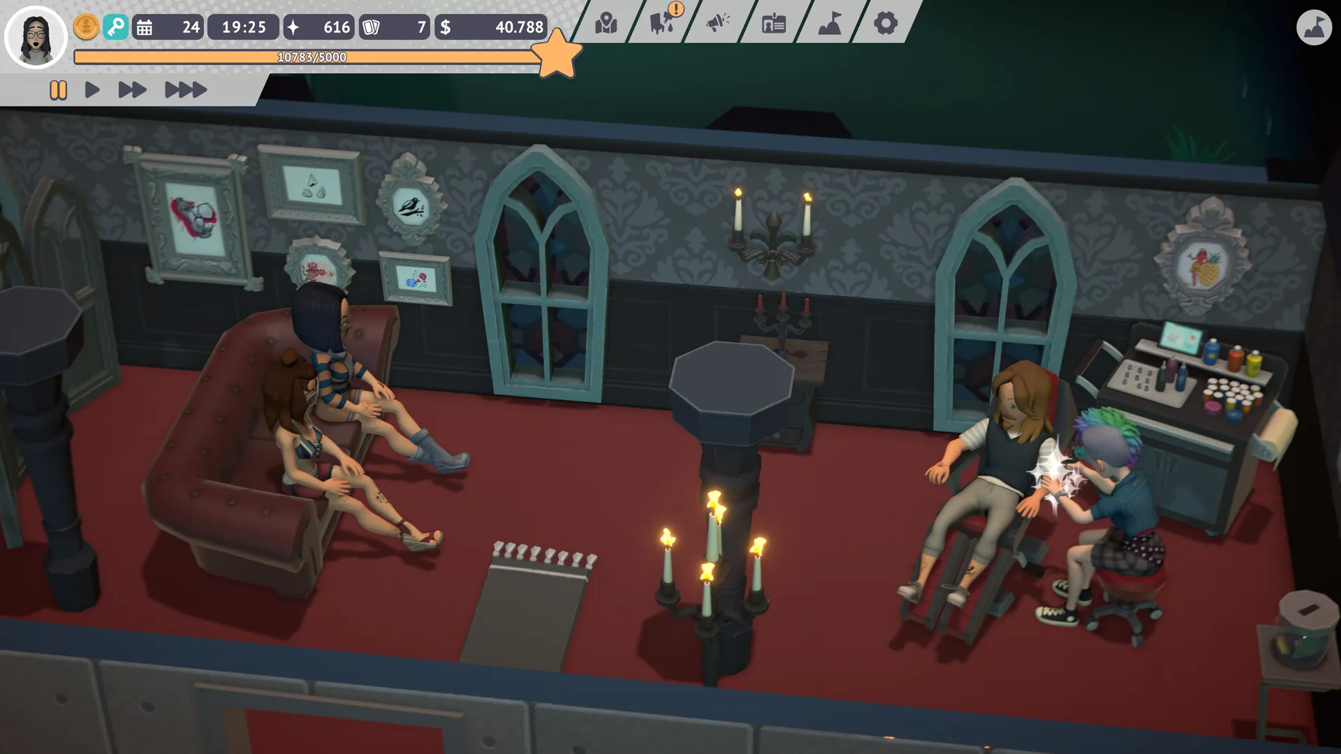 Tattoo Tycoon スクリーンショット