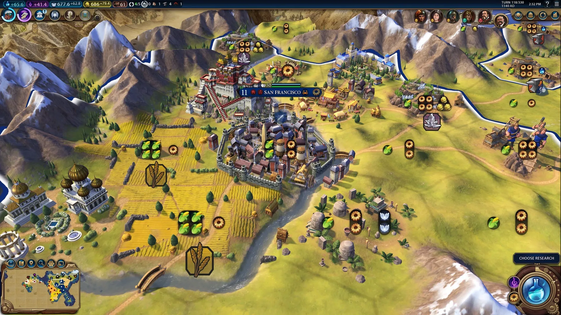 Sid Meier's Civilization VI スクリーンショット