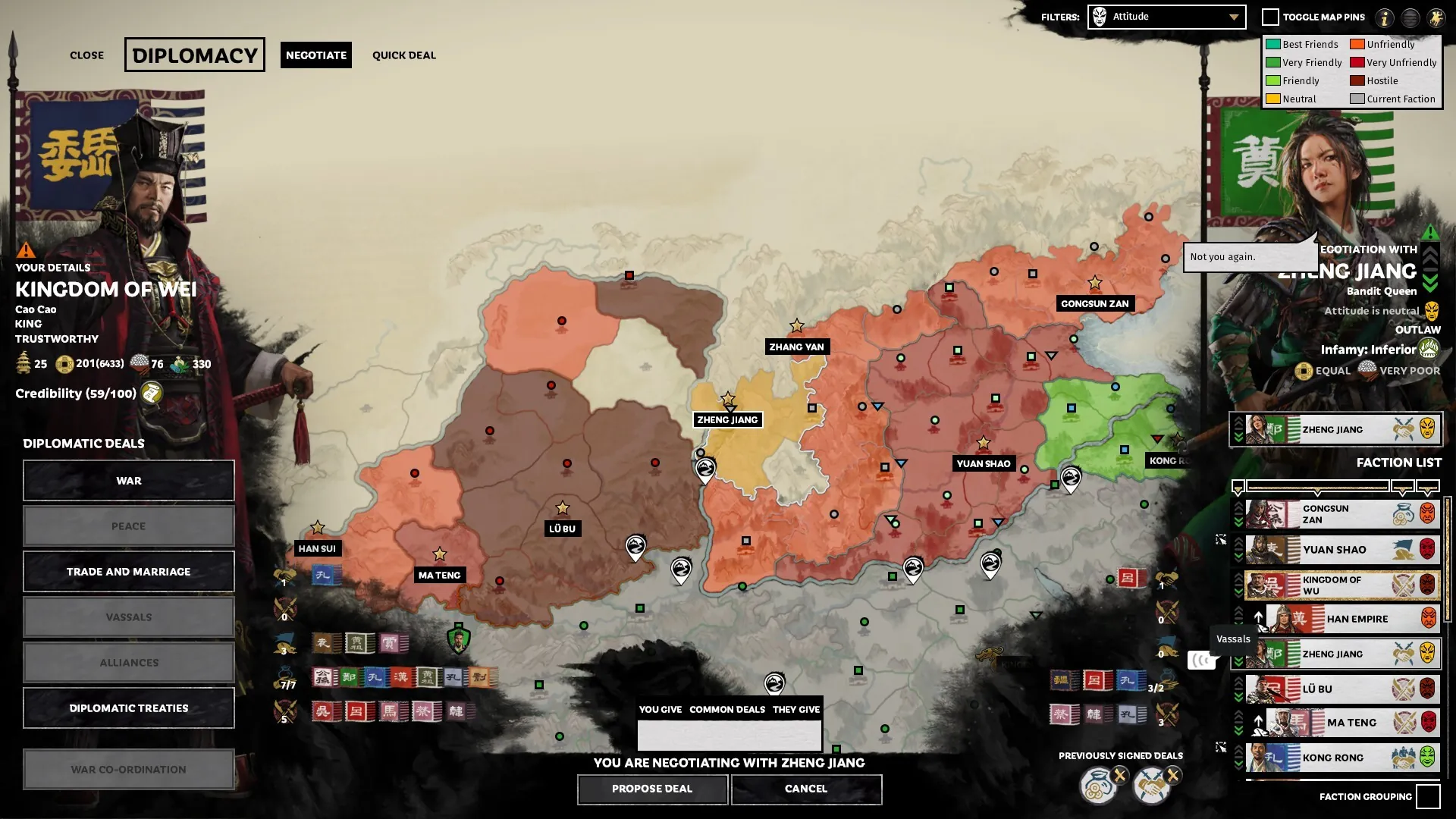 Total War: THREE KINGDOMS スクリーンショット