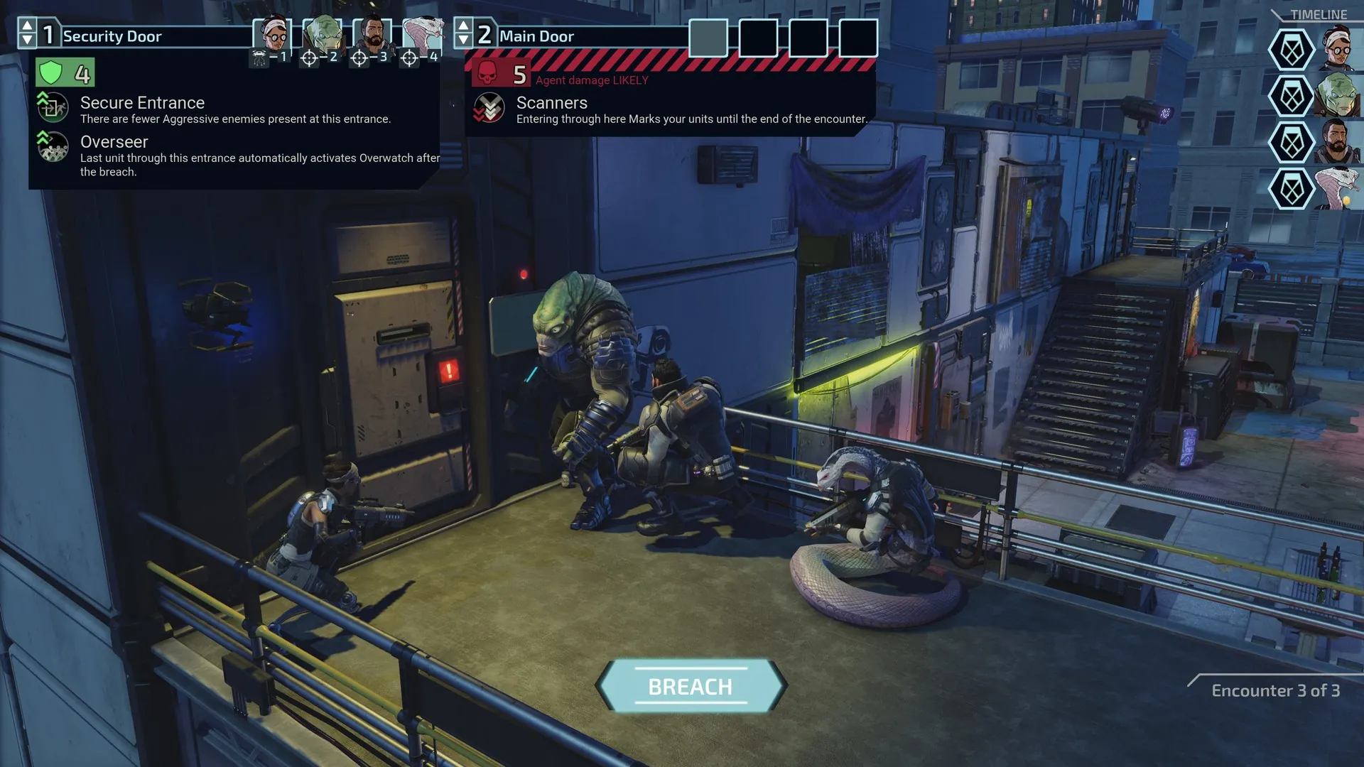 XCOM: Chimera Squad スクリーンショット