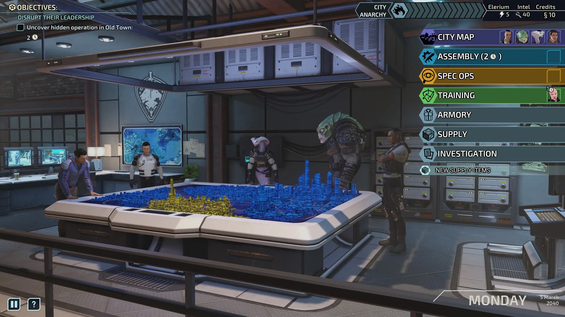 XCOM: Chimera Squad スクリーンショット