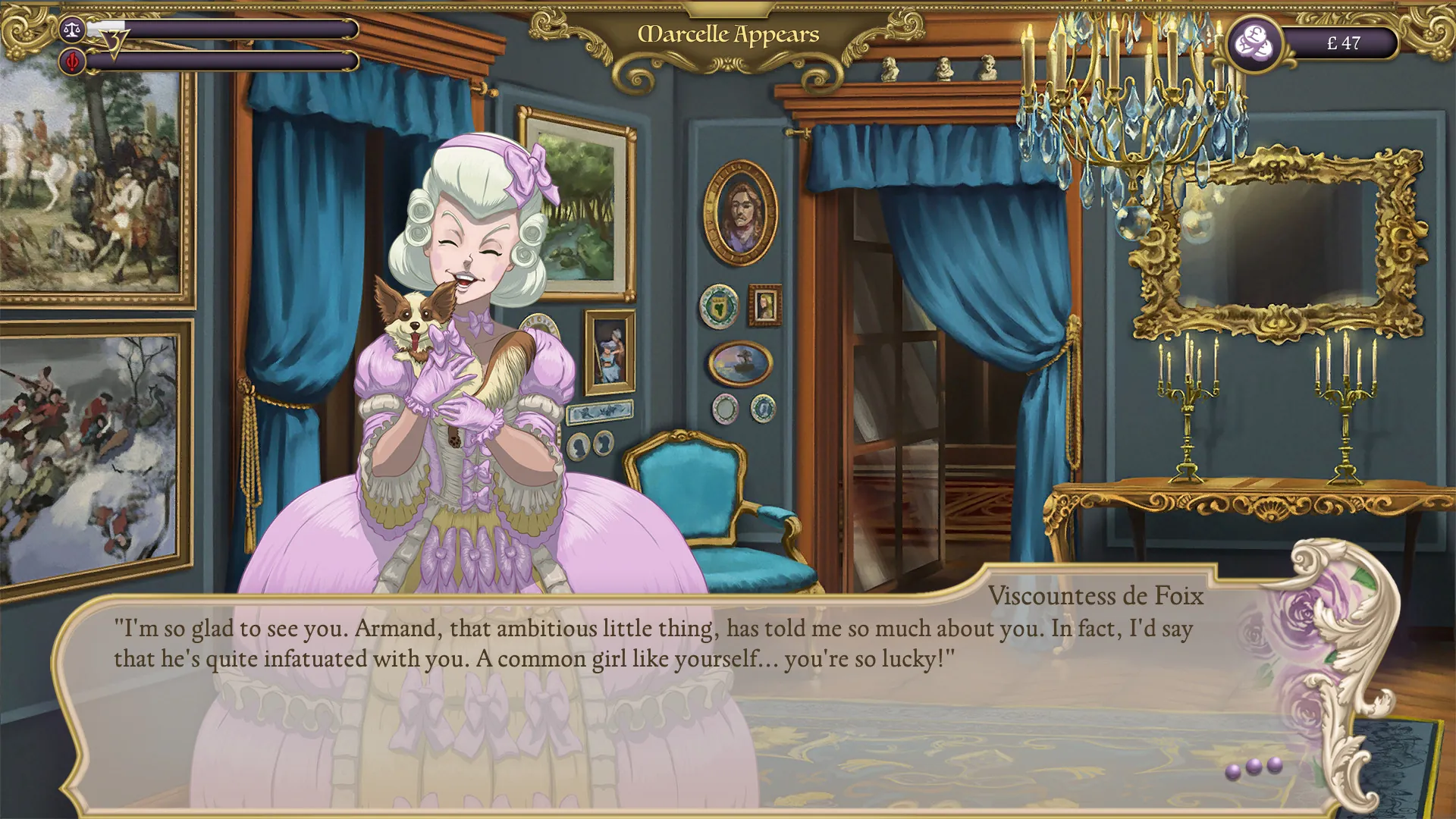 Ambition: A Minuet in Power スクリーンショット