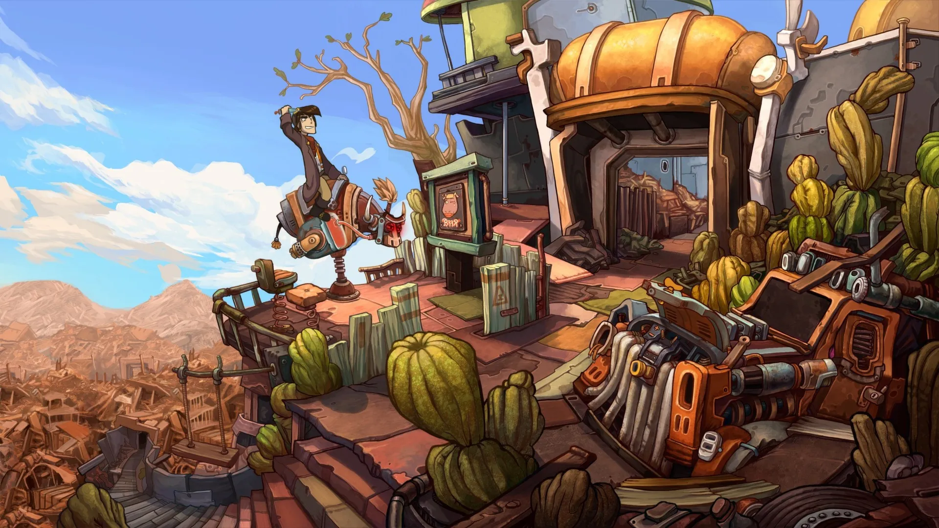 Deponia スクリーンショット