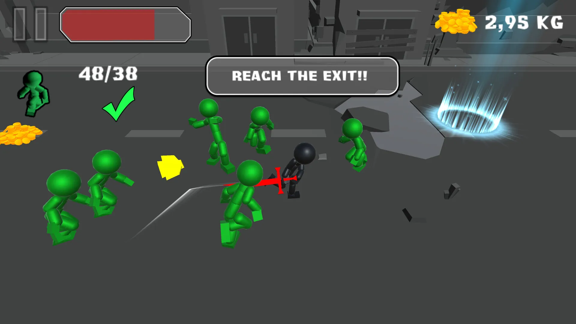 Stickman Killing Zombie スクリーンショット