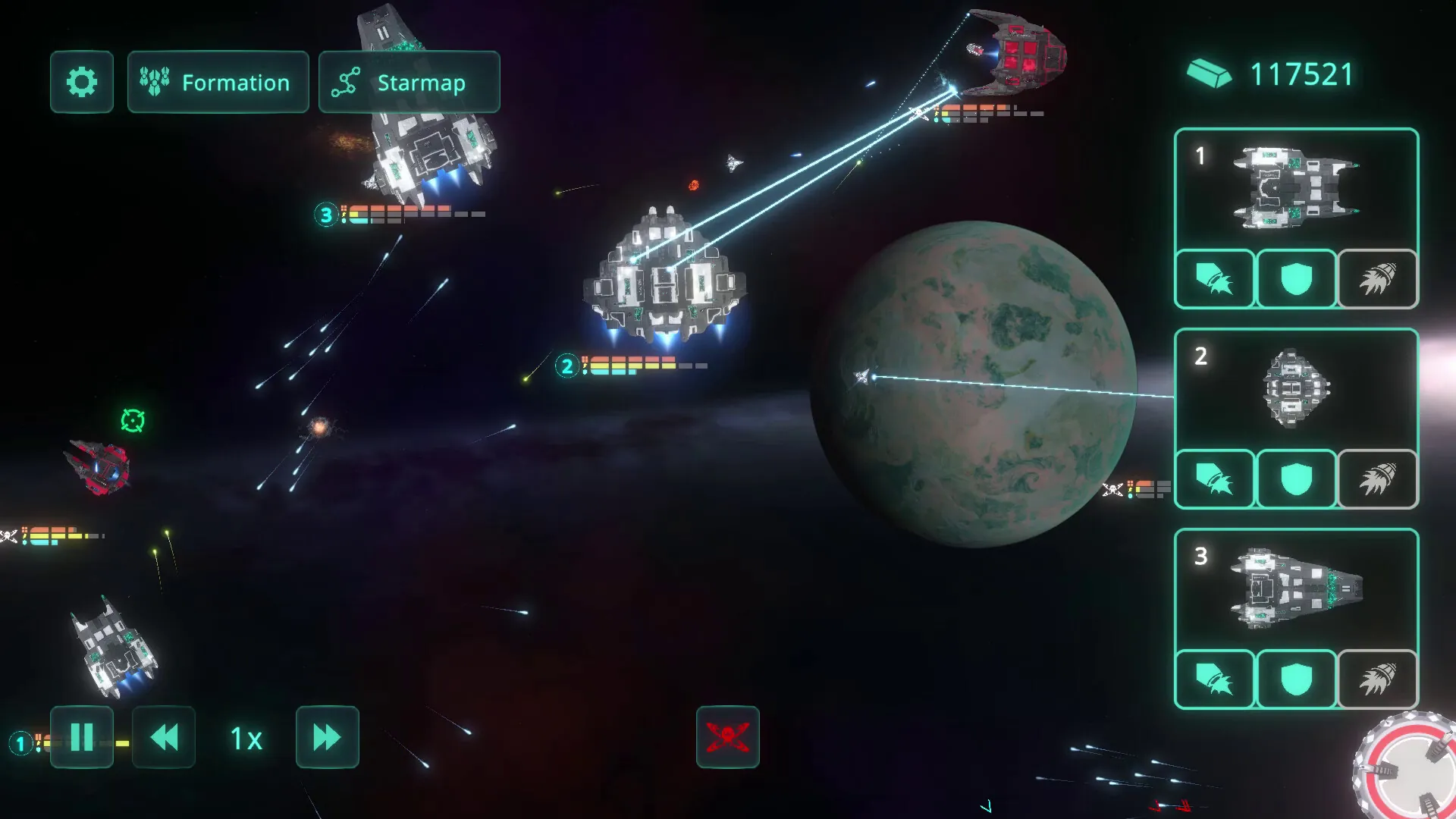 Space Menace スクリーンショット