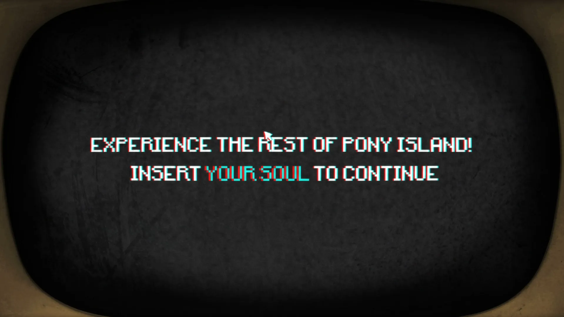 Pony Island スクリーンショット