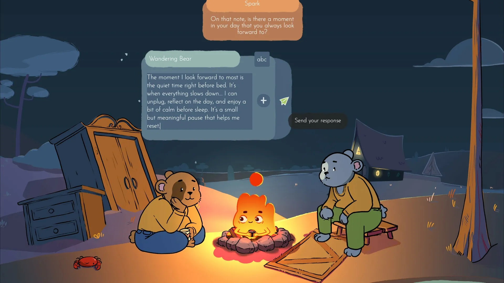 Fireside Feelings スクリーンショット