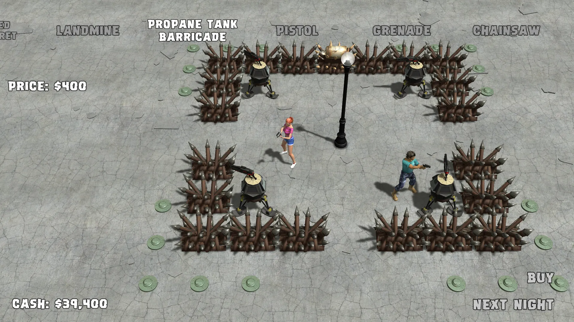 Yet Another Zombie Defense HD スクリーンショット