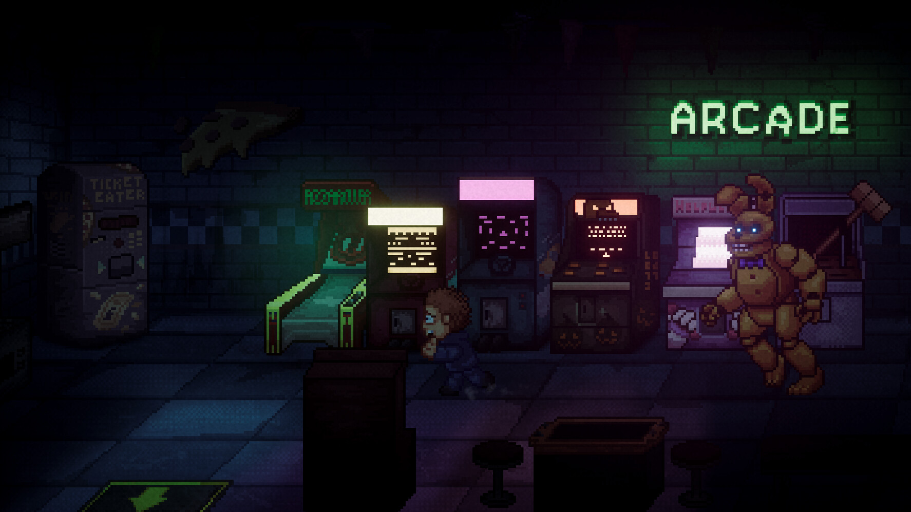 Five Nights at Freddy's: Into the Pit スクリーンショット